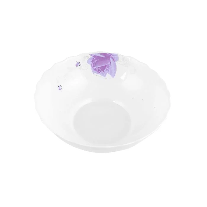 Royalford RF9858 7 Pcs Mixing Bowl - Premium Opalware Bowl Set - Nesting Food Storage Container Bowls | Microwave Freezer & Dishwasher Safe | Salad Serving Storing Food Casseroles - 8" & 4.5" - Image 3