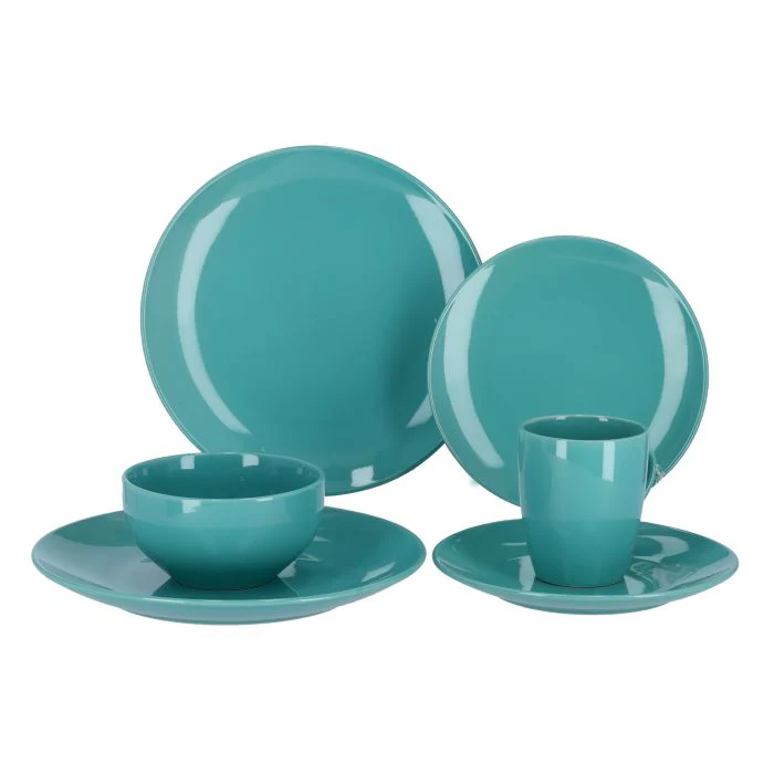 Royalford RF9868 16-Piece Stoneware Dinner Set | Premium Ceramic Tableware  | Dishwasher, Oven & Freezer Safe | Modern Matte Finished Dinnerware | Perfect For Home use - Image 2