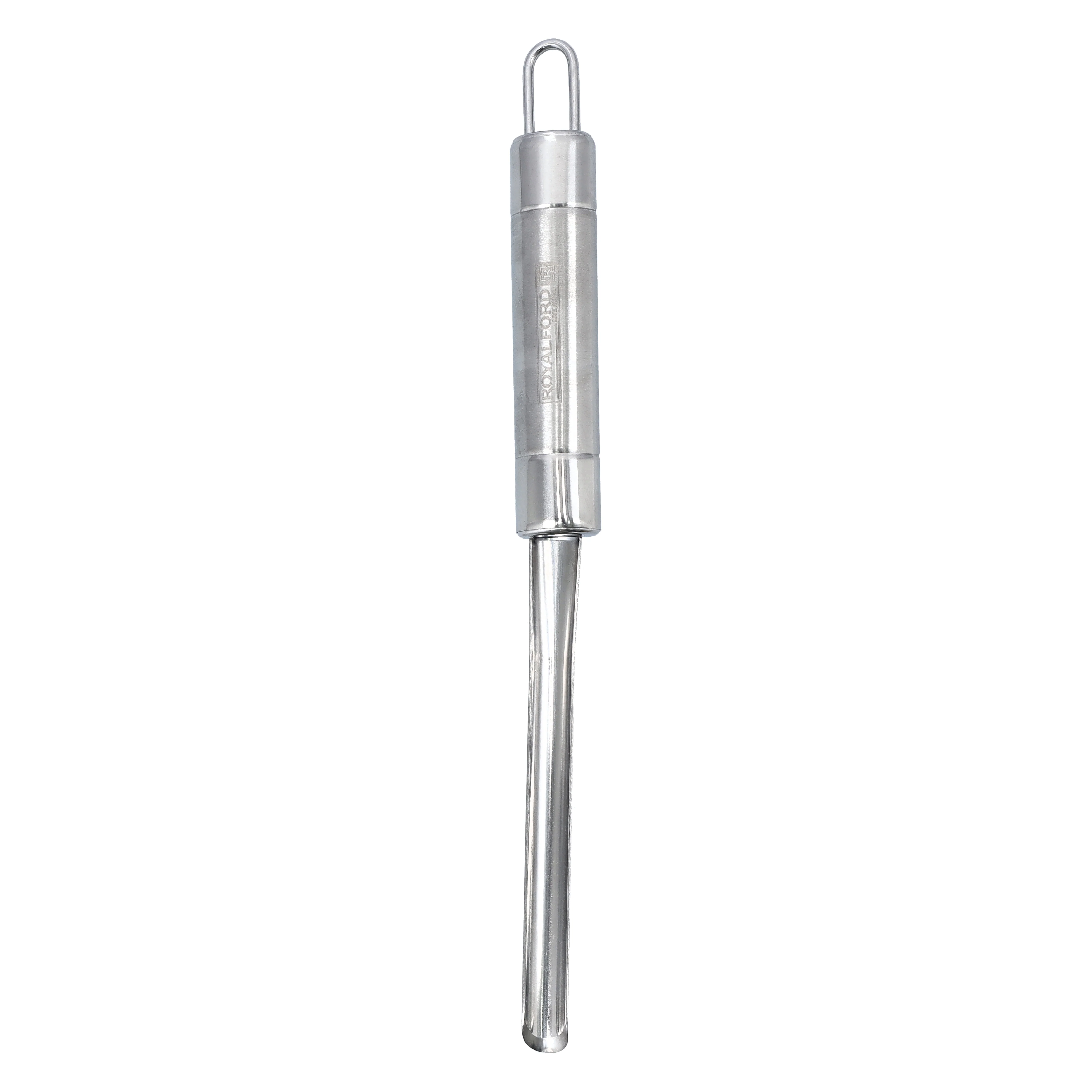 Royalford RF9870 Stainless Steel Zucchini Corer| Premium Durable Rust-Resistant Kitchen Tool | Easy Grip Handle | 24.5cm Lightweight Vegetable Coring Tool for Stuffing