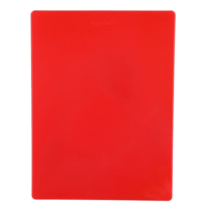 Royalford RF9911 Plastic Cutting Board - Non-Toxic Cutting Board with Non-Slip Base - Perfect for Fruits & Vegetables | Hanging Hole for Easy Storage | Multipurpose Dual Usage Kitchen Cutting Board (Red) - Image 4