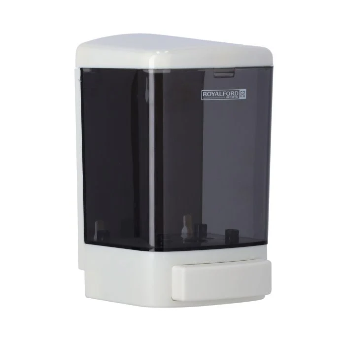 Royalford RF9944 Liquid Soap Dispenser | 1000ml Wall Mounted ABS Soap Shampoo Dispenser for Bathroom, Restaurant, Hospital & Lavatory | Hygienic & Durable Design - Image 4