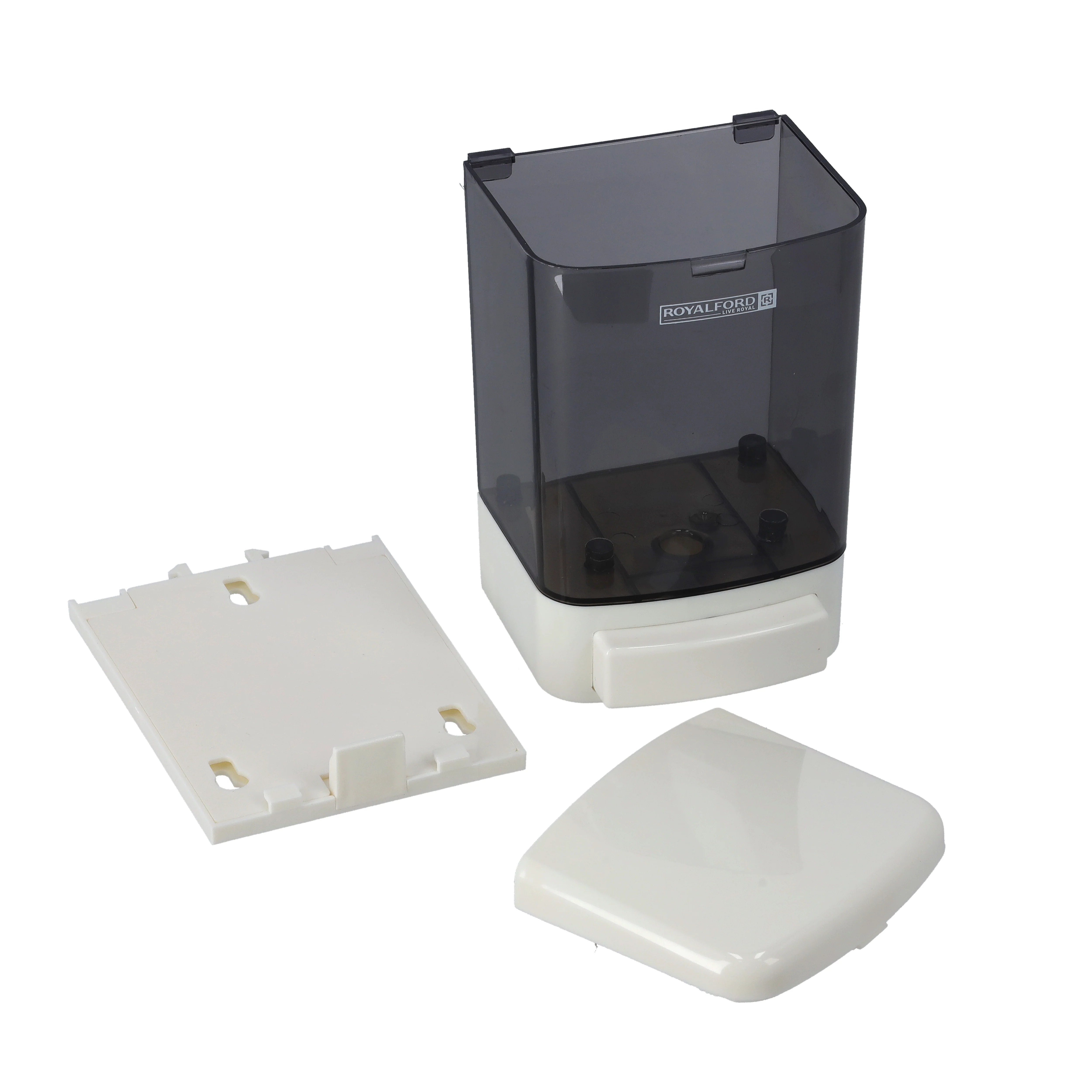 Royalford RF9944 Liquid Soap Dispenser | 1000ml Wall Mounted ABS Soap Shampoo Dispenser for Bathroom, Restaurant, Hospital & Lavatory | Hygienic & Durable Design - Image 5