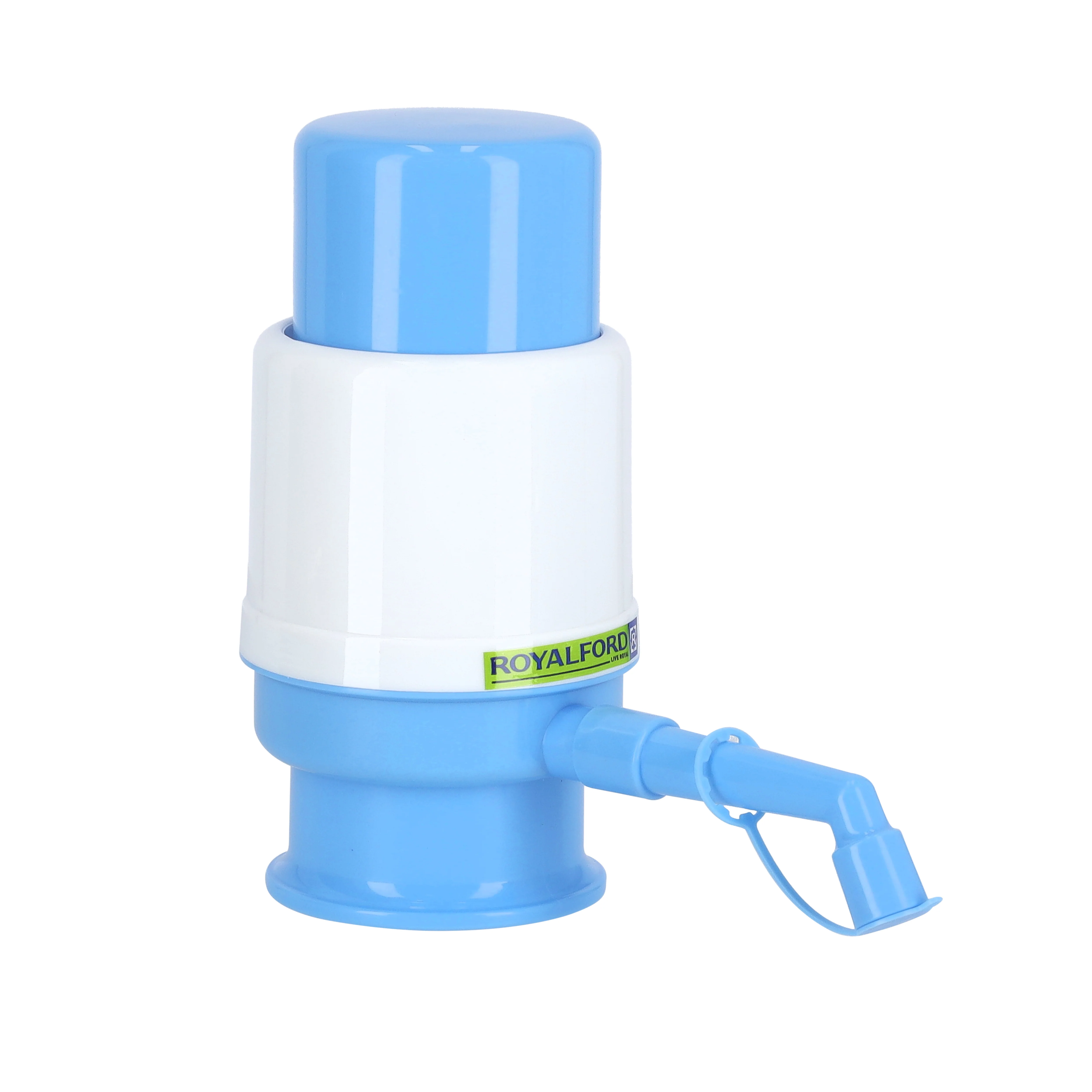 Royalford RF9964 Manual Water Pump with Transparent 2000ml Capacity | BPA-Free Food-Grade Bottle Pump | Innovative Vacuum Technology | Perfect For Easy Water Dispensing - Image 2