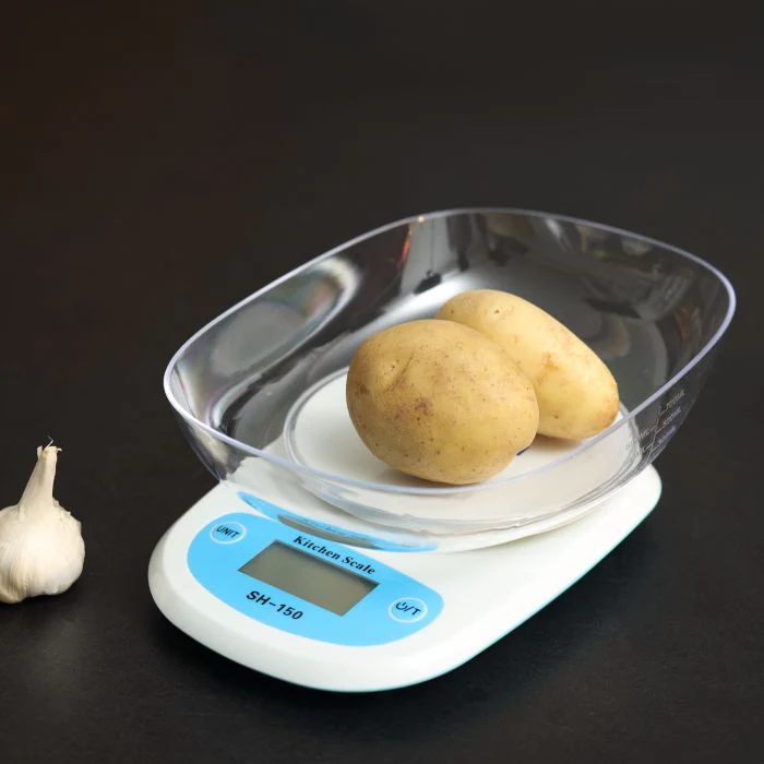 Royalford RF9980 Electric Kitchen Scale | 5Kg Digital Food Weighing Scale | Transparent Bowl | High Precision Sensor System| Multi-Unit Display|  Auto Zero-Off Feature - Image 3