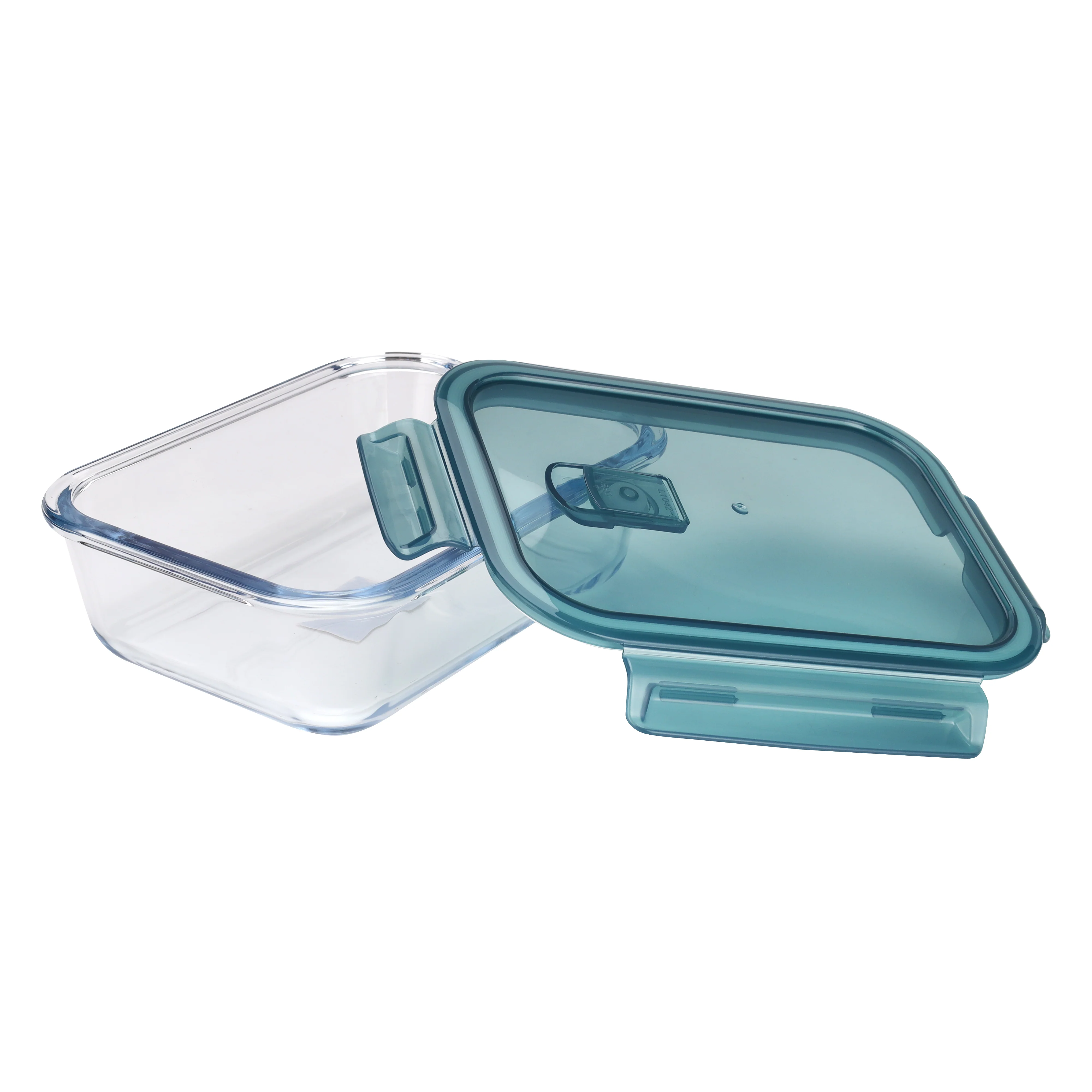 Royalford RF9984 Glass Airtight Food Container 2 Pcs Set | 1000ml & 400ml Heat Resistant Borosilicate Glass with Secure Lids | Dishwasher Safe Kitchen Storage Containers - Image 4