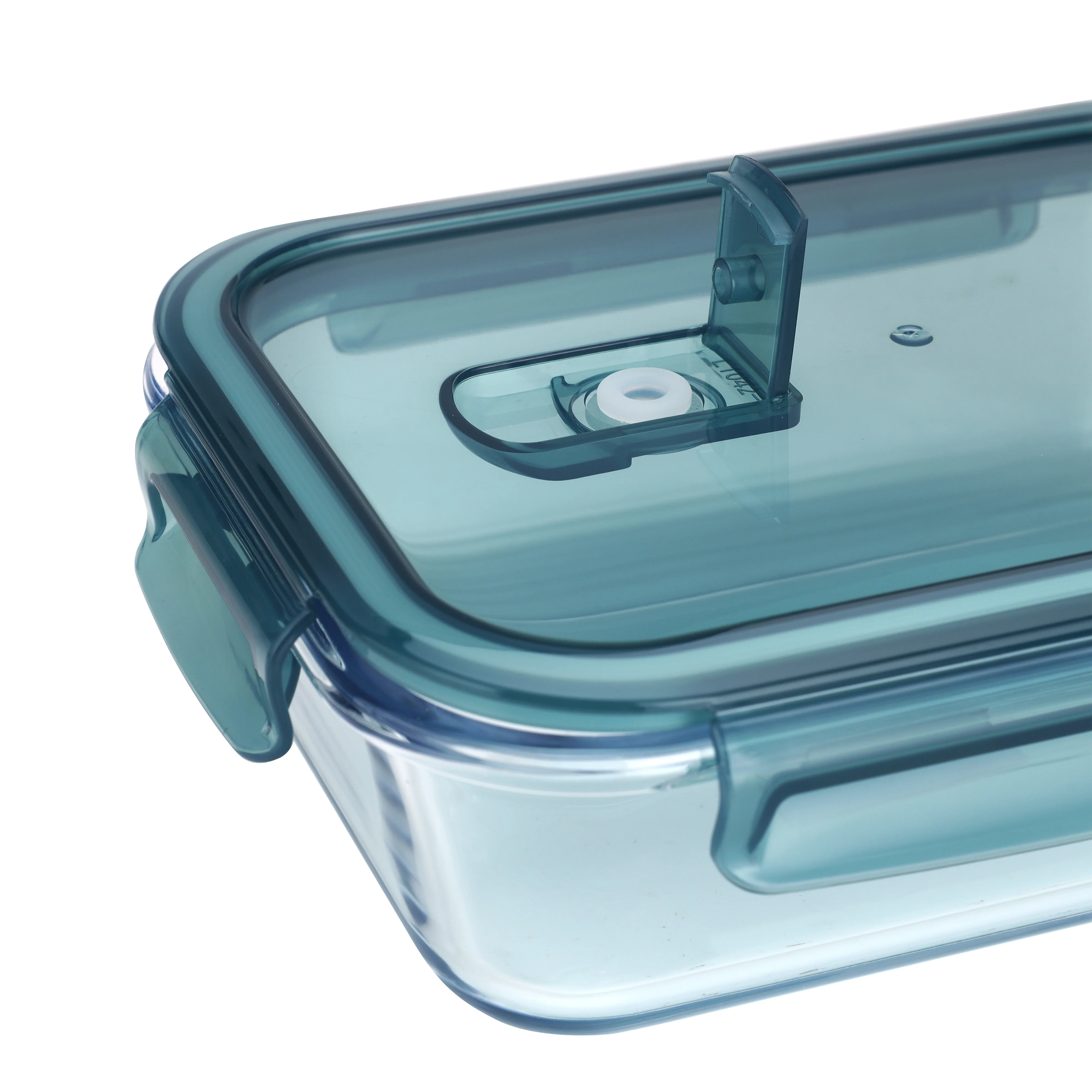 Royalford RF9984 Glass Airtight Food Container 2 Pcs Set | 1000ml & 400ml Heat Resistant Borosilicate Glass with Secure Lids | Dishwasher Safe Kitchen Storage Containers - Image 6
