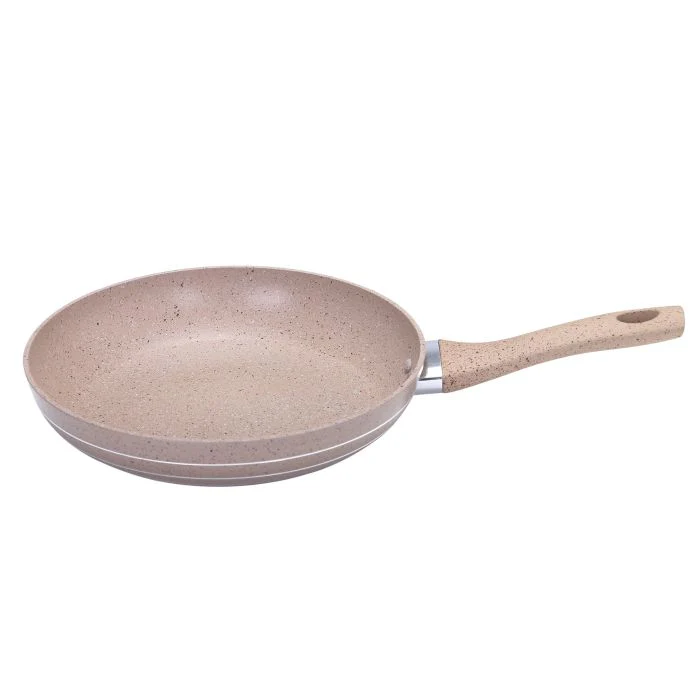 Royalford Smart Granite Series Frypan | 5 Layer Granite Non Stick Coating | Forged Aluminium Body | Induction Compatible | Suitable For Electric, Halogen Cooking Use - Image 3