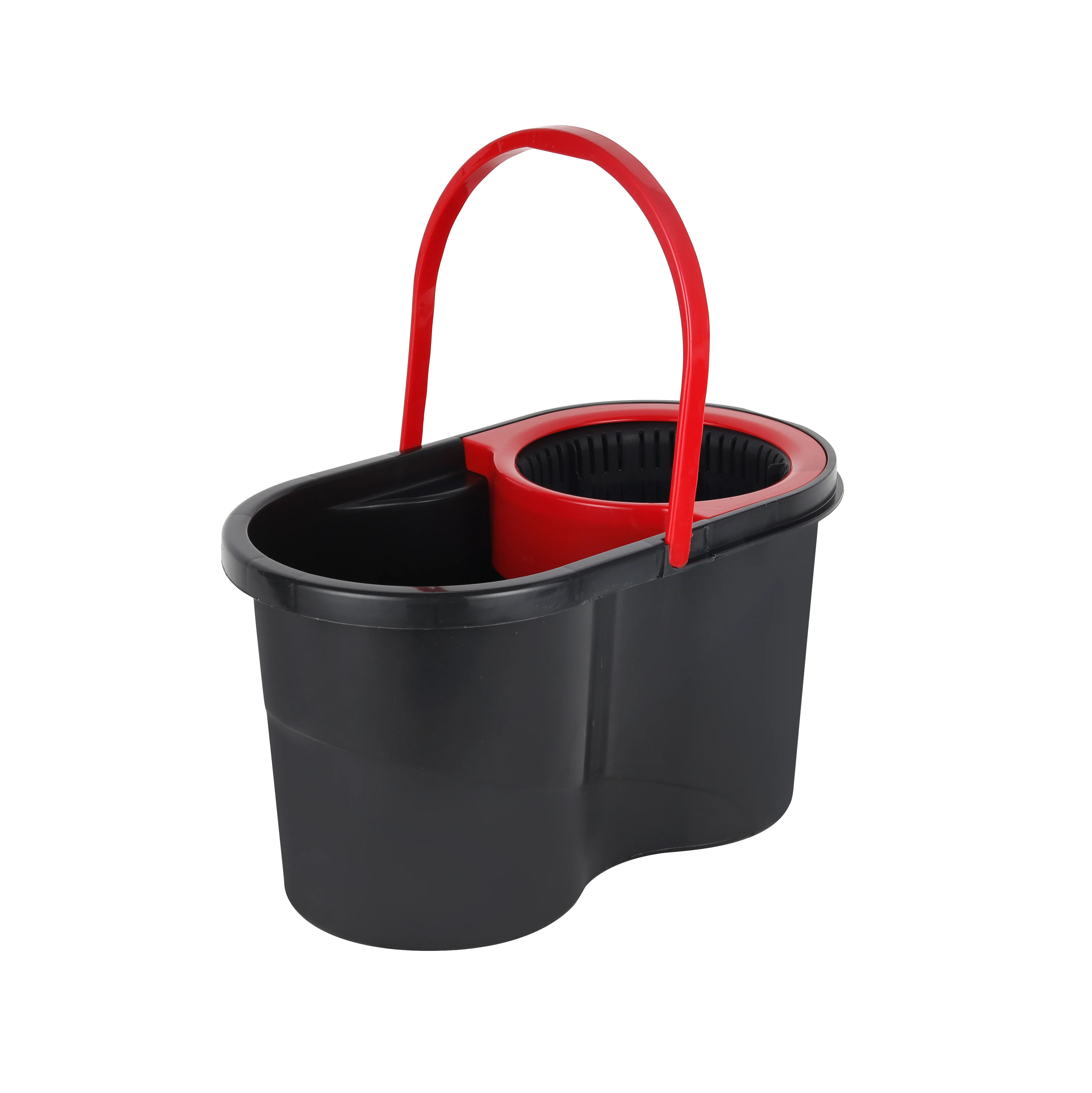 Royalford Elegant Spin Easy Mop | 360° Rotating Microfiber Mop Head| 16L Large Bucket Capacity| Hands-Free Wringing & Splash-Free Cleaning for Professional Home Use - Image 4