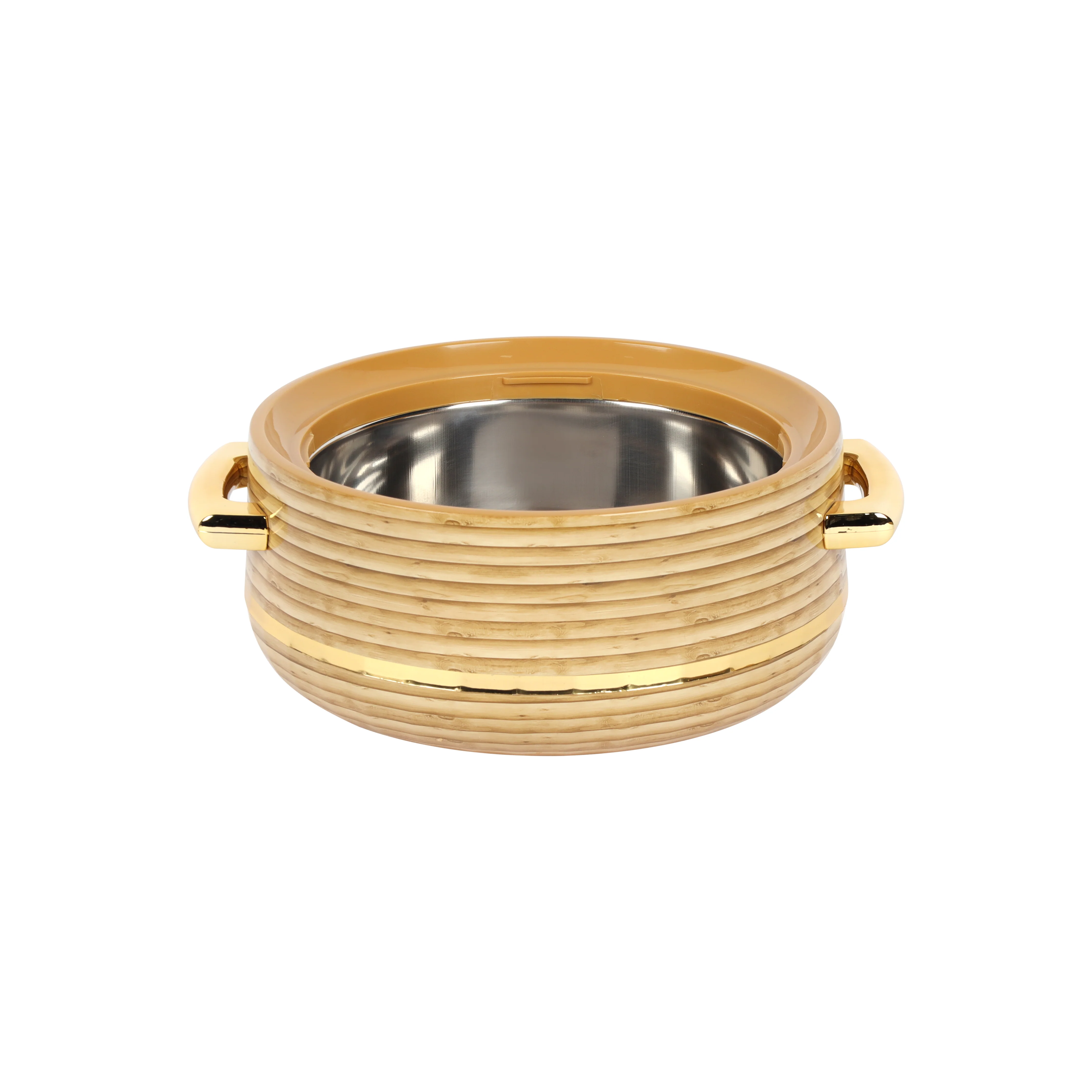 Royalford Woodland RF12965 Insulated Hot Pot 3-Piece Set | Stainless Steel Inner | PU Insulation | Keeps Food Hot & Fresh for Longer | Ideal for curries, rice & hot meals - Image 3