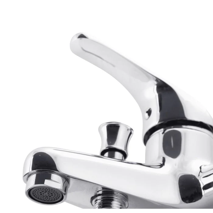Single Lever Bath-Shower Mixer, Chrome Finish Tap, GSW61089 | Solid Brass Construction | Stainless Steel Bathroom, Shower, Tub Faucet Wall-Mounted - Image 6