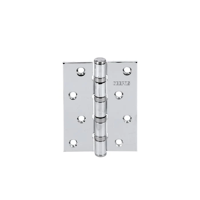Steel Hinge, 4 Ball Bearing Door Hinge, GHW65061 | Chrome Plated Internal Door Hinges with Screws for Window, Cabinets, Wooden Boxes - Image 3
