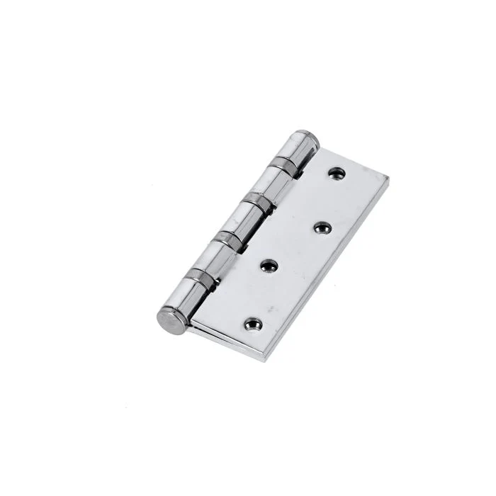 Steel Hinge, 4 Ball Bearing Door Hinge, GHW65061 | Chrome Plated Internal Door Hinges with Screws for Window, Cabinets, Wooden Boxes - Image 4