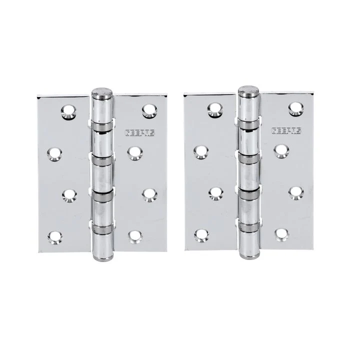 Steel Hinge, 4 Ball Bearing Door Hinge, GHW65061 | Chrome Plated Internal Door Hinges with Screws for Window, Cabinets, Wooden Boxes - Image 7