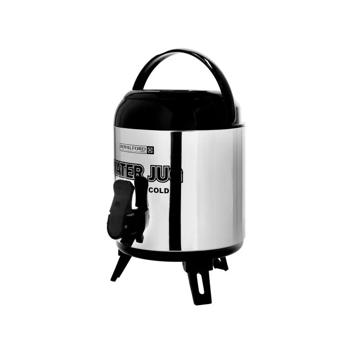 Supreme Thermos Flask, Double Wall Stainless Steel, RF10212 | 2.80L, PU Foam Insulation, Keeps Drink Hot or Cold | 410 SS Body & 201 SS Inner | Carry Handle, Collapsible Feet | Excellent for The Home or Office - Image 5