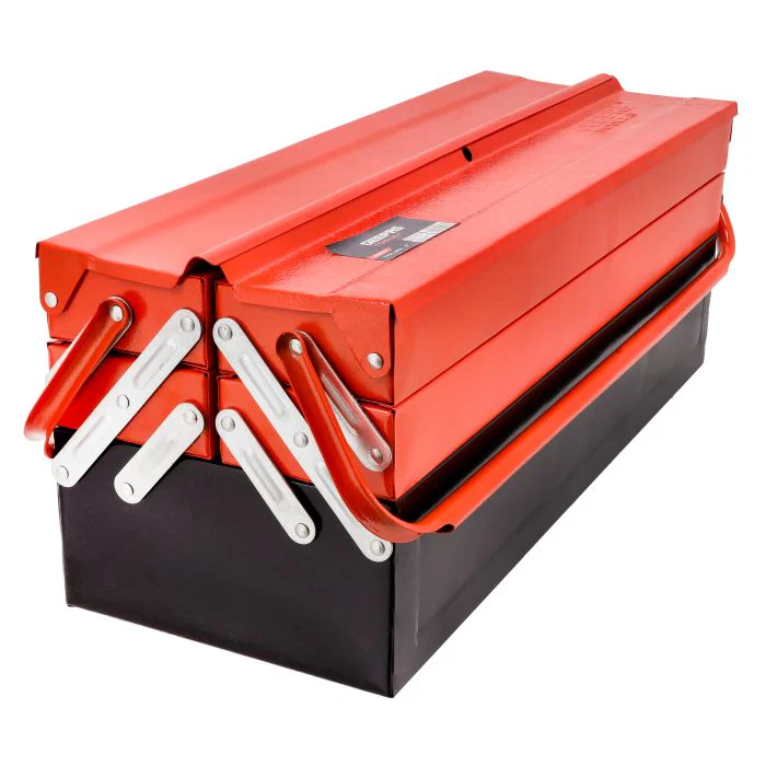 Tool Box, 21" With 5 Trays, GT59253 - High Grade Material Tool Kit Box For Tools, Tool Kit Box For Home, Company, Workshop And Garage, Tool Box Without Tools-5 Layer - Image 5