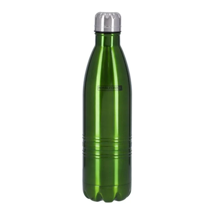 Vacuum Bottle, Double Wall Stainless Steel Flask, RF5769GR | 500ml | Hot/ Cold Leak-Resistant Sports Bottle | High Quality Vacuum Insulation Bottle for Indoor and Outdoor Use - Image 2