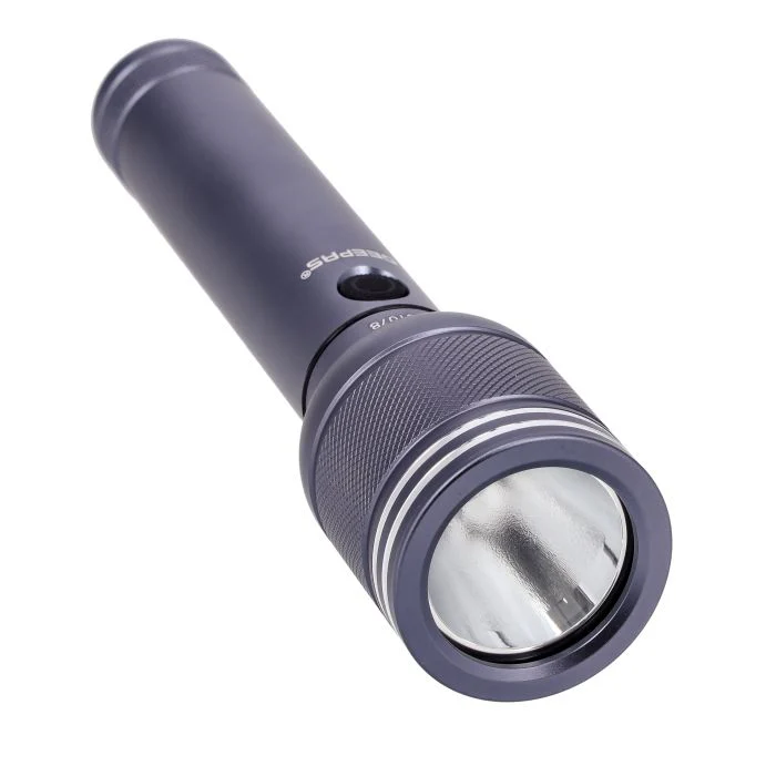 Waterproof LED Flashlight, USB Rechargeable, GFL51078 | Aircraft Aluminium Alloy Body | 4hrs of Working | 3.7V 3000mAh Li-Ion Battery | 2000m Range | Indoor/Outdoor Use - Image 4