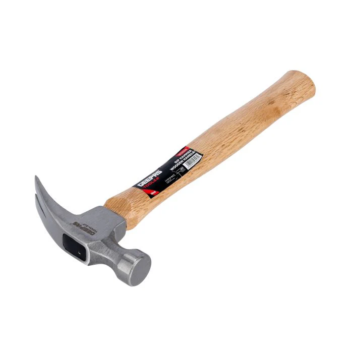 Wooden Handle RIP Hammer, GT59250 - Hammer with Smooth Face &Wood Handle - Forged Head, Heavy-Duty All-Purpose Hammer for Contractor, Handyman, Carpenter Hammer, Claw Hammer - Image 3